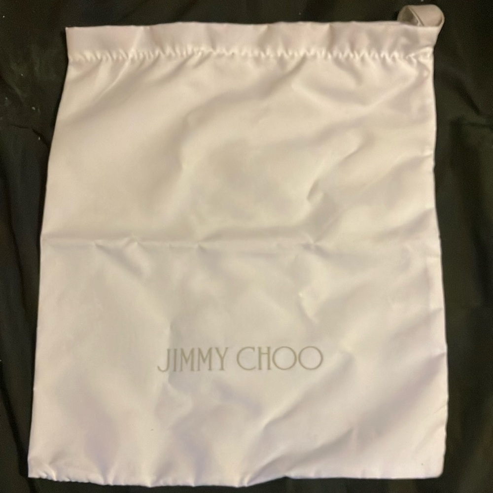 Jimmy Choo dust bag for shoes.